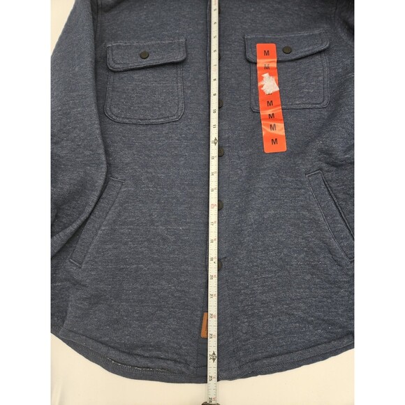 New Cloudveil Medium Quilted Snap-button Shirt/Jacket with Pockets - Retail $200 - Picture 10 of 12